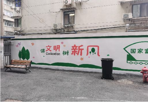 镇巴社区墙绘